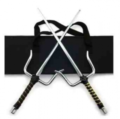 精品铁尺 空手道短叉 浪人叉 双叉钢叉功夫尺 送手提袋+教材 热销